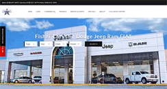 Desktop Screenshot of fisherchryslerdodgejeep.com