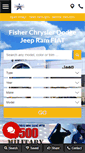 Mobile Screenshot of fisherchryslerdodgejeep.com